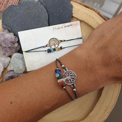 CHAKRA Doppelarmband *LEBENSBAUM*