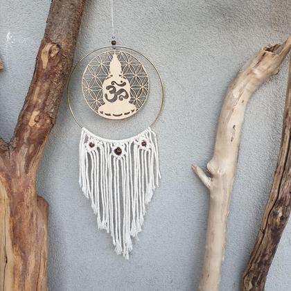 Makrameedesign/Traumfänger *BUDDHA* nature