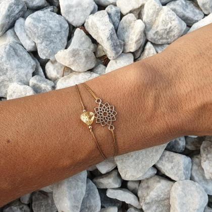 CITRIN Doppelarmband *MANDALA raw - Image 4