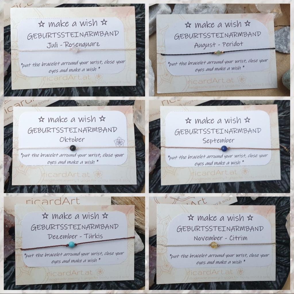 *MAKE A WISH* Geburtssteinarmband FEBRUAR/AMETHYST - Image 2