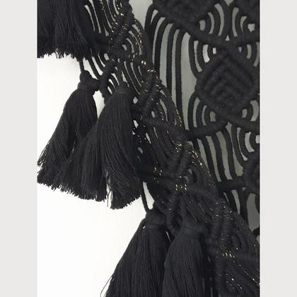 Makramee Wandbehang "Noir" - Image 3