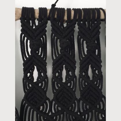 Makramee Wandbehang "Noir" - Image 2