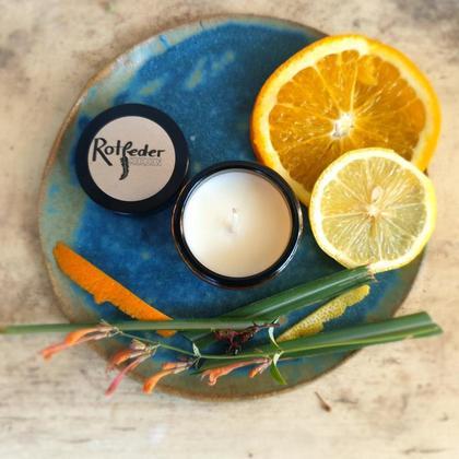 Duftkerze "Guad aufglegt" im 60ml Glas - Image 2