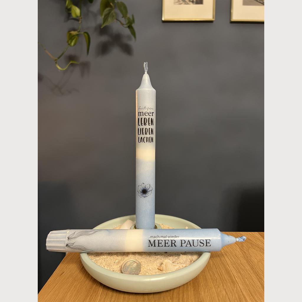Stabkerze Meer dip dye
