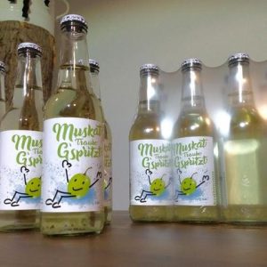 Muskat Traube g'spritzt