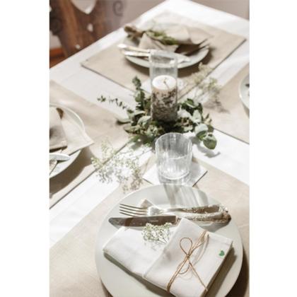 Tischsets aus Bio Leinen