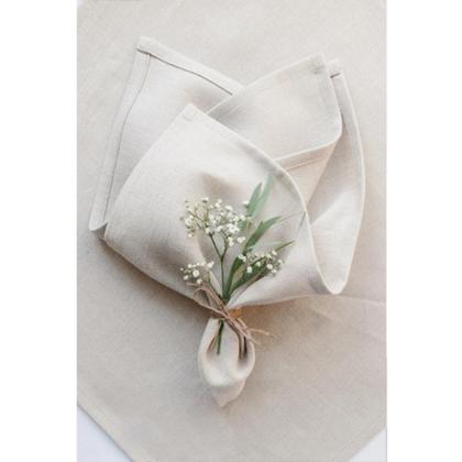 Servietten aus Bioleinen - Image 2