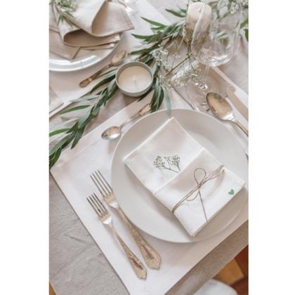 Servietten aus Bioleinen