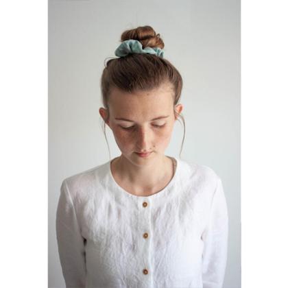 Scrunchie aus Bio Leinen Größe M - Image 2