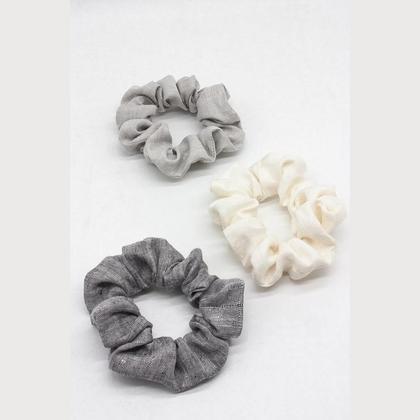 Scrunchie aus Bio Leinen Größe M - Image 4