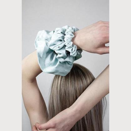 Scrunchie aus Bio Leinen Größe S - Image 3