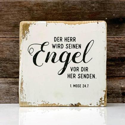 Holzschild "Engel"