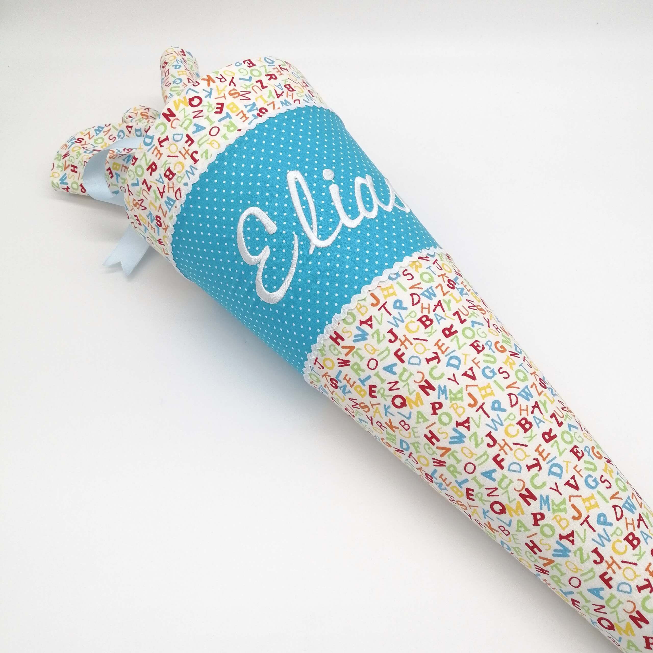 Schultüte/Geschwistertüte "Buchstaben blau" - Image 2