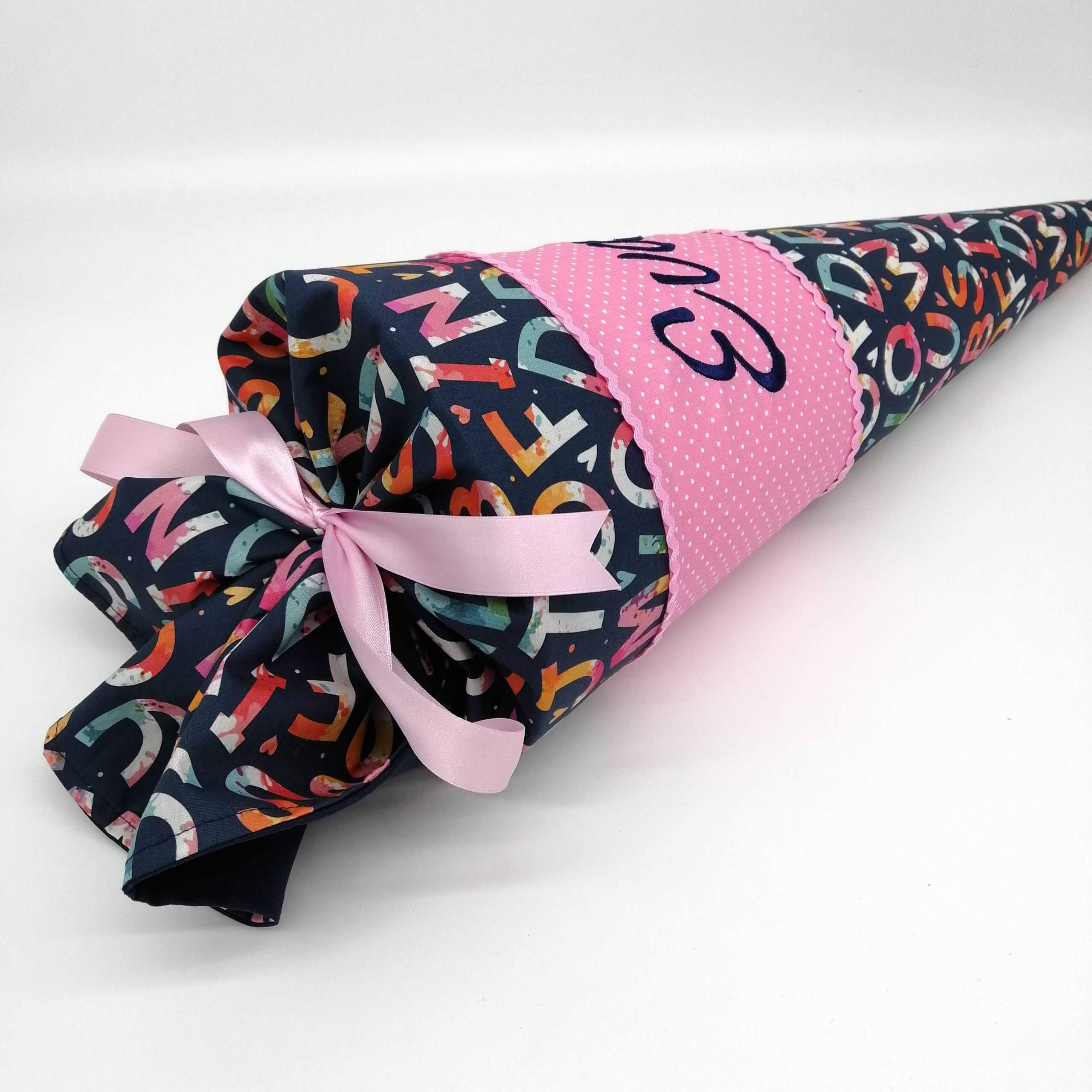 Schultüte/Geschwistertüte "Buchstaben marine" - Image 4