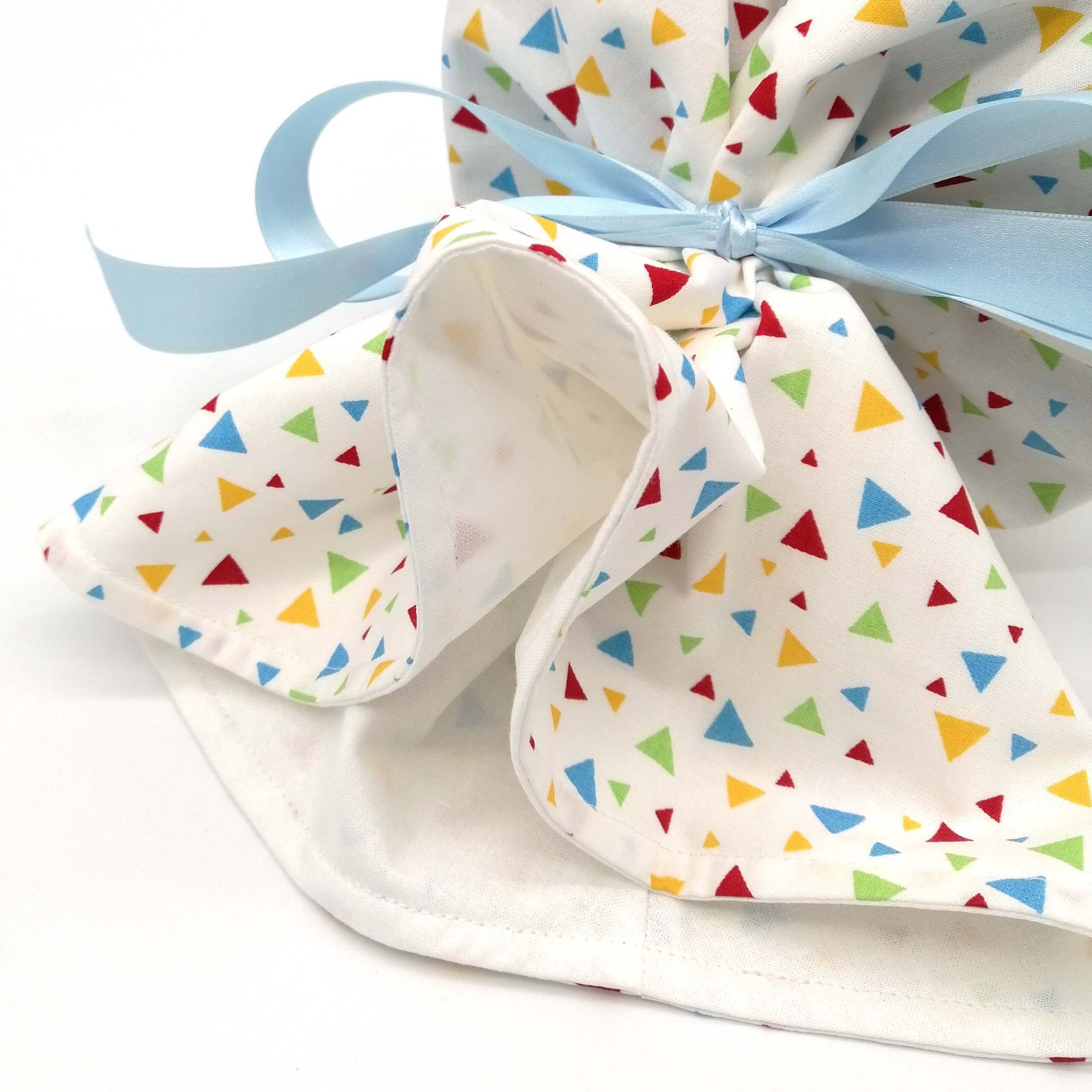 Schultüte/Geschwistertüte "Buchstaben-Dreiecke blau" - Image 5