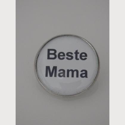 Sprüche - Brosche  "Beste Mama"