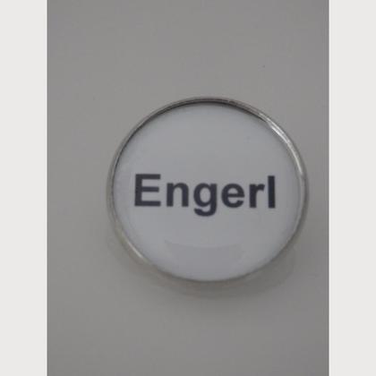 Sprüche - Brosche  "Engerl"