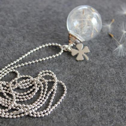 Glaskugelkette Pusteblume - Image 2