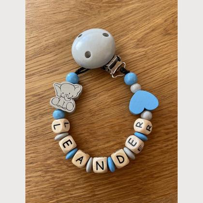 Personalisierte Schnullerkette