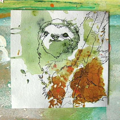 Kunstkarte / "Lazy Sunday"