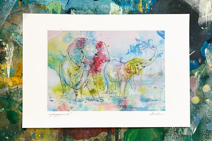 Kunstdruck "playground"