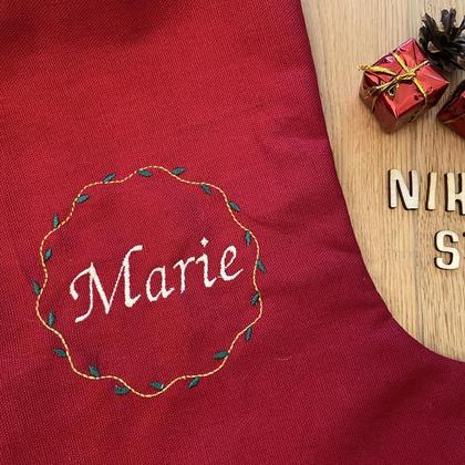 Nikolostiefel mit gesticktem Wunschnamen - Image 2