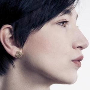 Edelweiß Ohrstecker