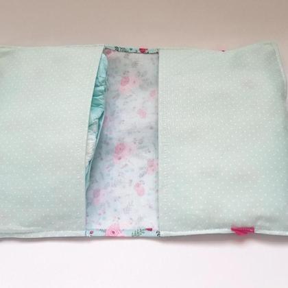 MAMA GESCHENKSET - Rose Diaper Clutch & reusable cotton washing pads - Image 2