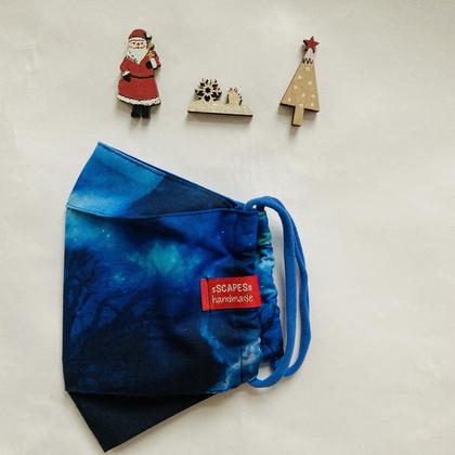 Einzelstück MASKE - Mittenacht Muster - Image 3