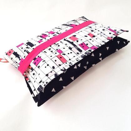 MAMA GESCHENKSET Pink Square Windeltasche & Mu-Ki-Pass Hülle - Image 2