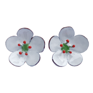 Ohrstecker Apfelblüte