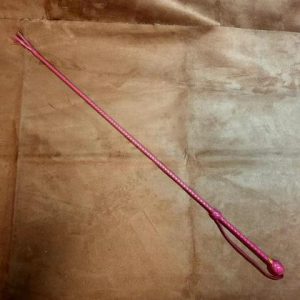 Springreitgerte aus Känguruleder 750mm