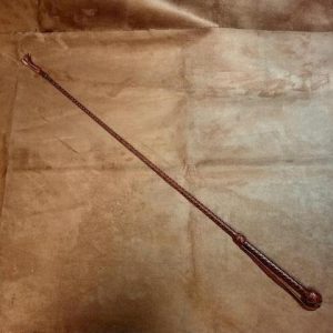 Springreitgerte aus Känguruleder 750mm