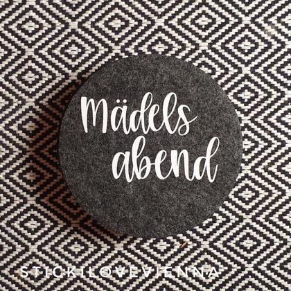 Untersetzer Girls weiß - Image 4