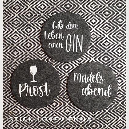 Untersetzer Girls weiß - Image 3