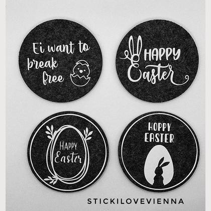Untersetzer Set Ostern hell - Image 3