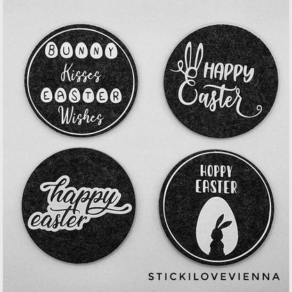 Untersetzer Set Ostern hell - Image 2
