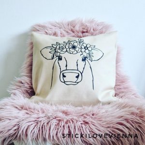 Kissenhülle hübsche Kuh