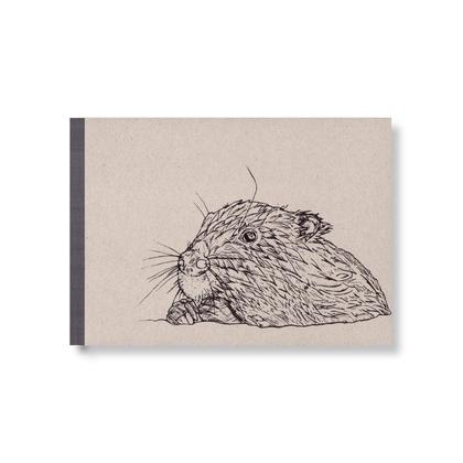 SKIZZENBUCH *Biber*, DIN A5 quer, 144 Seiten