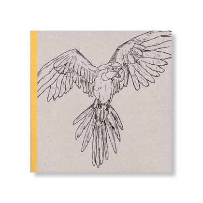 SKIZZENBUCH *Papagei*, 21 x 21 cm, 144 Seiten