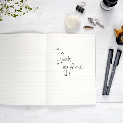 NOTIZHEFT *Nashorn*, DIN A5 - Image 2