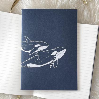 NOTIZHEFT *Orcas*, DIN A5