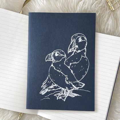 NOTIZHEFT *Papageientaucher*, DIN A5