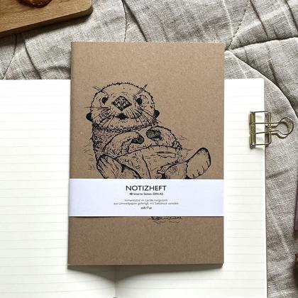 NOTIZHEFT *Otterliebe*, DIN A5 - Image 3