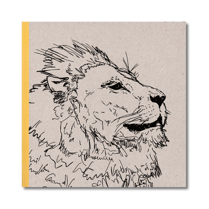 SKIZZENBUCH *Löwe*, 21 x 21 cm, 144 Seiten