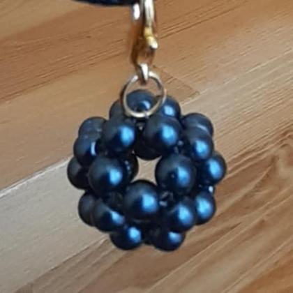 Kugel-Anhänger BLAU-GRAU-TÖNE - Image 2