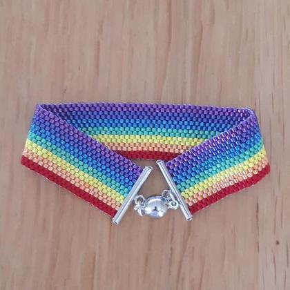 Armband Peyote-Technik BABE