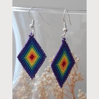 Ohrringe Sonnenuntergang