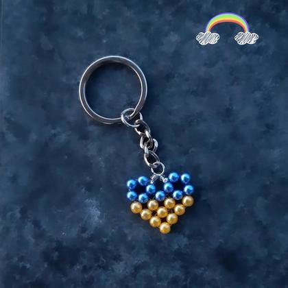 Schlüsselanhänger "UkraineHerz"