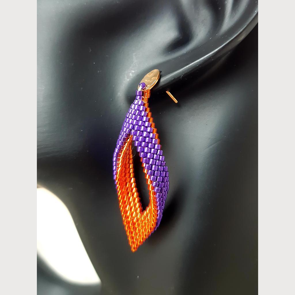 Ohrringe "ORANGE" - Image 2